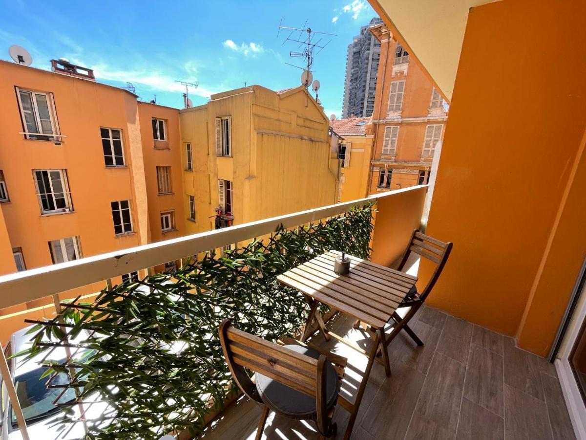 Centre De Beausoleil, Climatise, Wifi, Terrasse. Apartamento Exterior foto