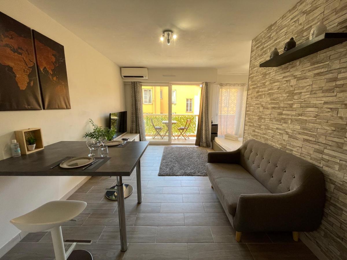 Centre De Beausoleil, Climatise, Wifi, Terrasse. Apartamento Exterior foto